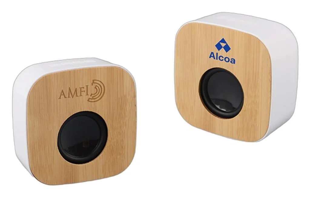 Hovedproduktbilde for 25-47-dra-2687 Lisbon 5W Resirkulert Plast og Bambus Bluetooth  Høyttaler