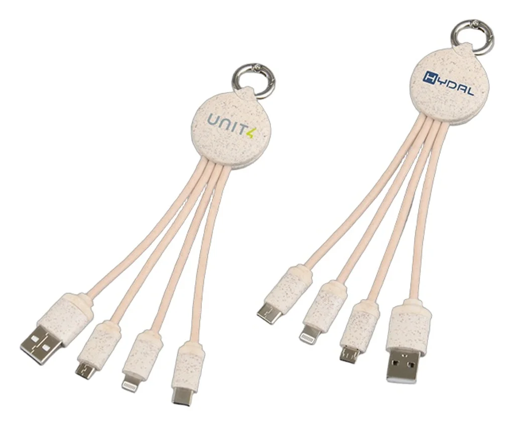 Hovedproduktbilde for 25-47-dra-2898 Cove Hvetehalm 3-i-1  Ladekabel
