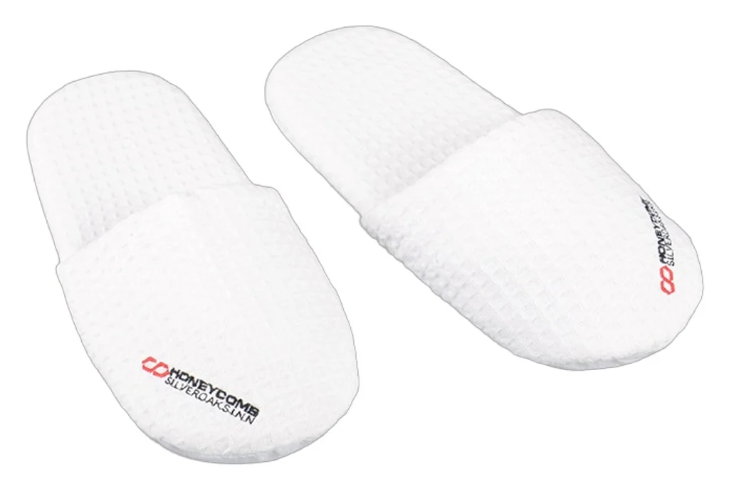 Hovedproduktbilde for 25-47-dra-3172 Lomfred Vaffelstoff Hotellslippers
