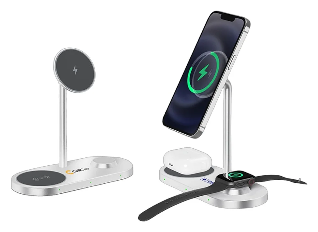 Hovedproduktbilde for 25-47-dra-3334 River 3-i-1 15W Trådløs Lader med USB-port