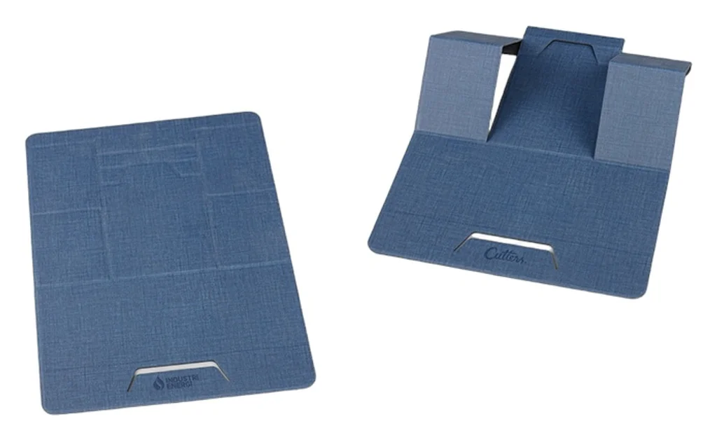 Hovedproduktbilde for 25-47-dra-3385 Freya PU-skinn Sammenleggbart Stativ til Laptop