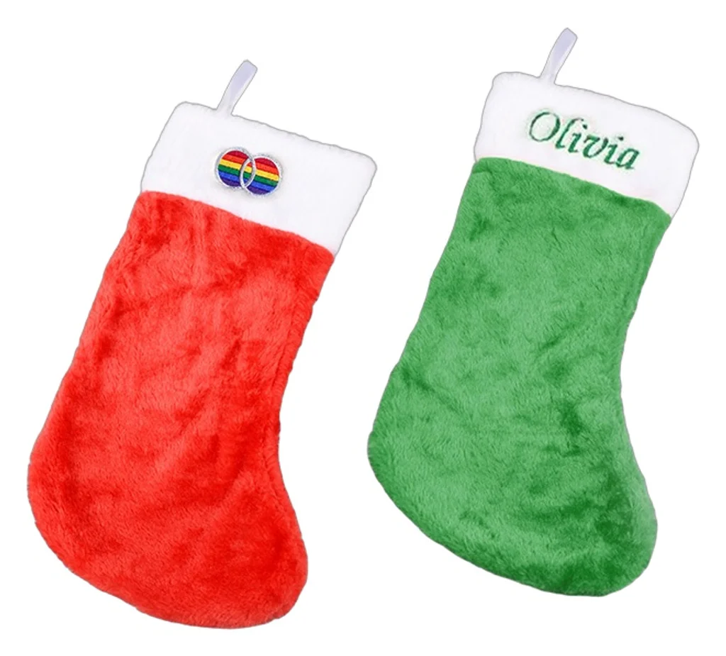 Hovedproduktbilde for 25-47-dra-3618 Gudveig Polyester Julestrømpe