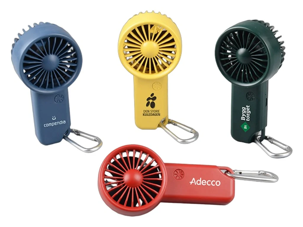 Hovedproduktbilde for 25-47-dra-3680 Valea Mini Håndholdt Vifte med Karabinkrok