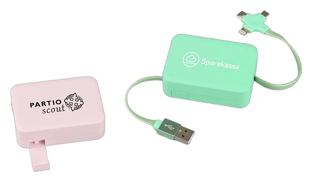 Hovedproduktbilde for 25-47-dra-3825 Hugo 3-i-1 Uttrekkbar Ladekabel med Mobilstativ
