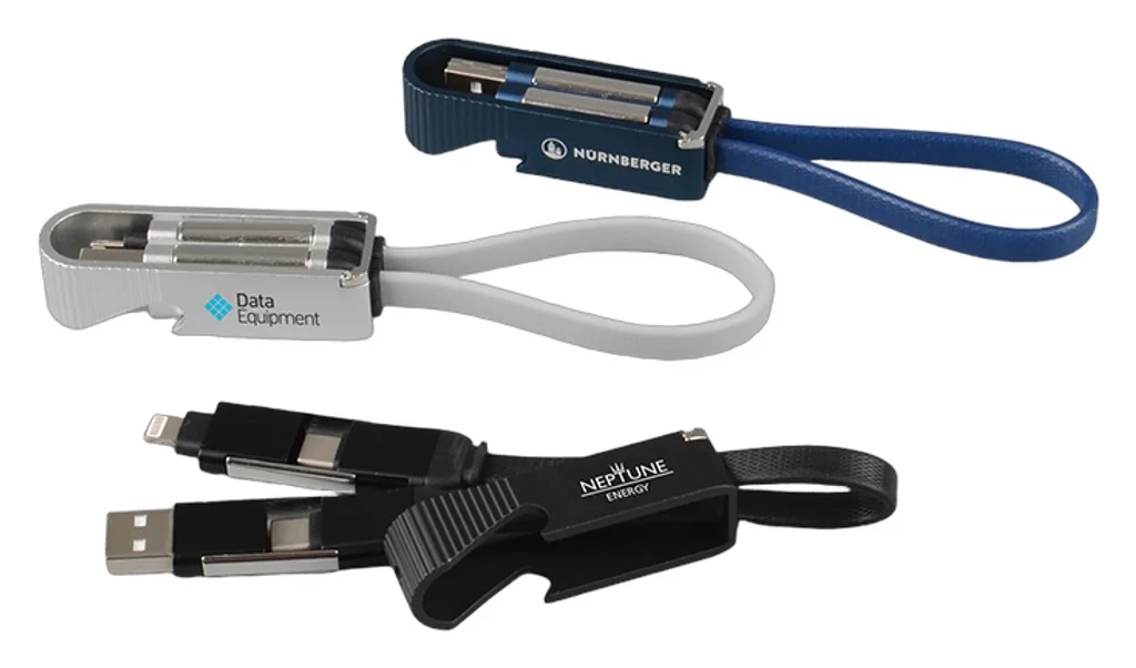 Hovedproduktbilde for 25-47-dra-3835 Lux 6-i-1 Ladekabel med Flaskeåpner