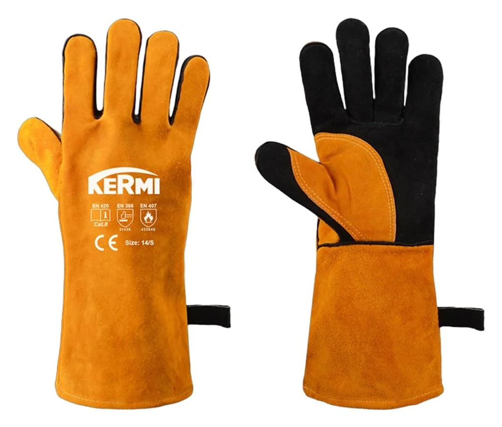 Hovedproduktbilde for 25-47-dra-3884 Isko Kuskinn Lange Arbeidshansker