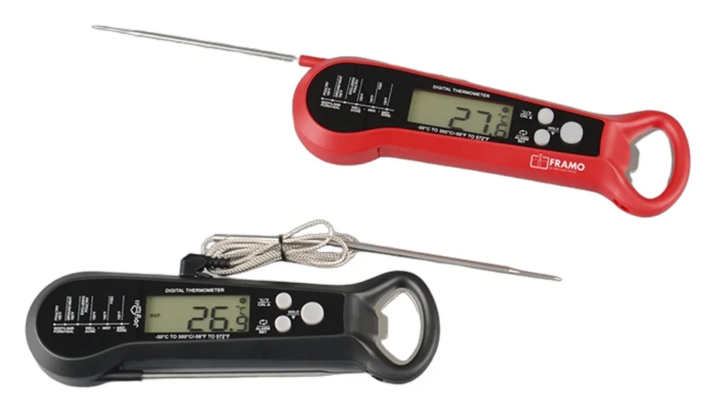Hovedproduktbilde for 25-47-dra-4015 Louis Digitalt Steketermometer med Flaskeåpner