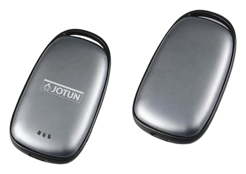 Hovedproduktbilde for 25-47-dra-4044 Lila 5000 mAh Aluminium Håndvarmer og Powerbank