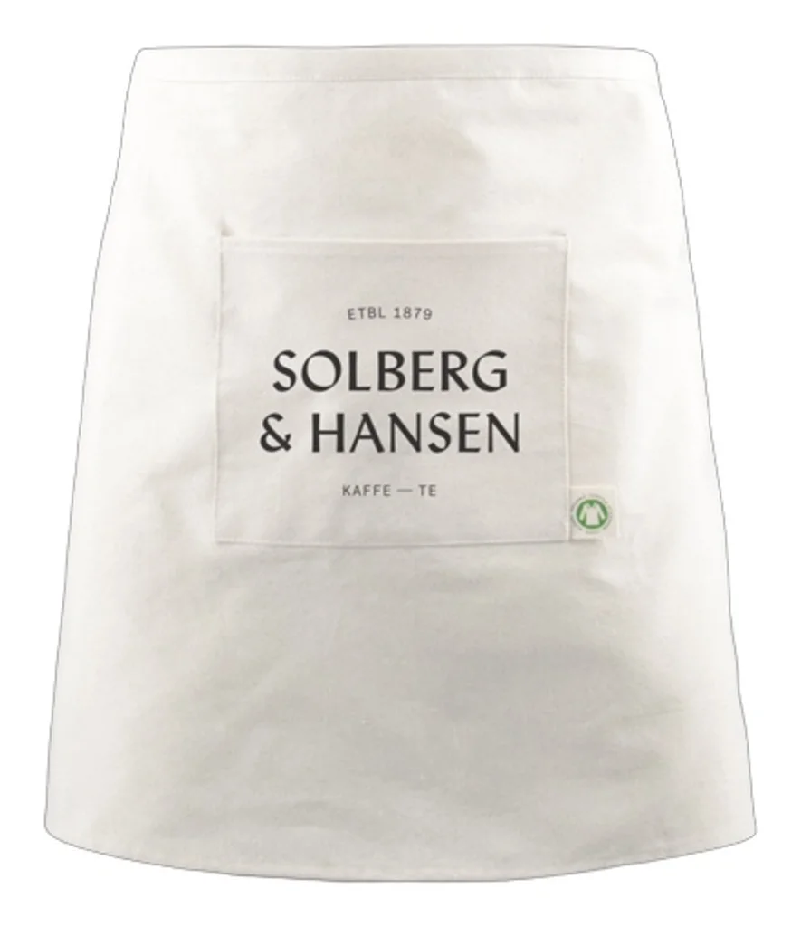 Hovedproduktbilde for 25-47-dra-4091 Zuna Økologisk Bomull Unisex Halvforkle