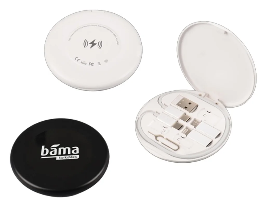 Hovedproduktbilde for 25-47-dra-4130 Aria 6-i-1 Ladekabel med Trådløs  Ladeplate