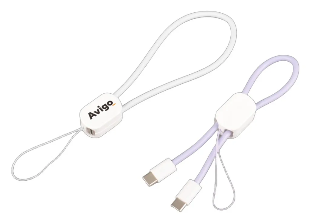 Hovedproduktbilde for 25-47-dra-4372 Milton Keynes Silikon Ladekabel med Håndsnor