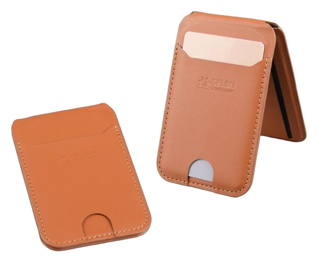 Hovedproduktbilde for 25-47-dra-4406 Wanda PU Kortholder med Telefonstativ Kortholder