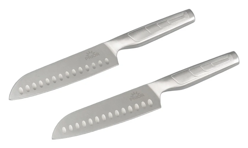 Hovedproduktbilde for 25-47-dra-4425 Norman Rustfritt Stål 7" Santoku Kokkekniv