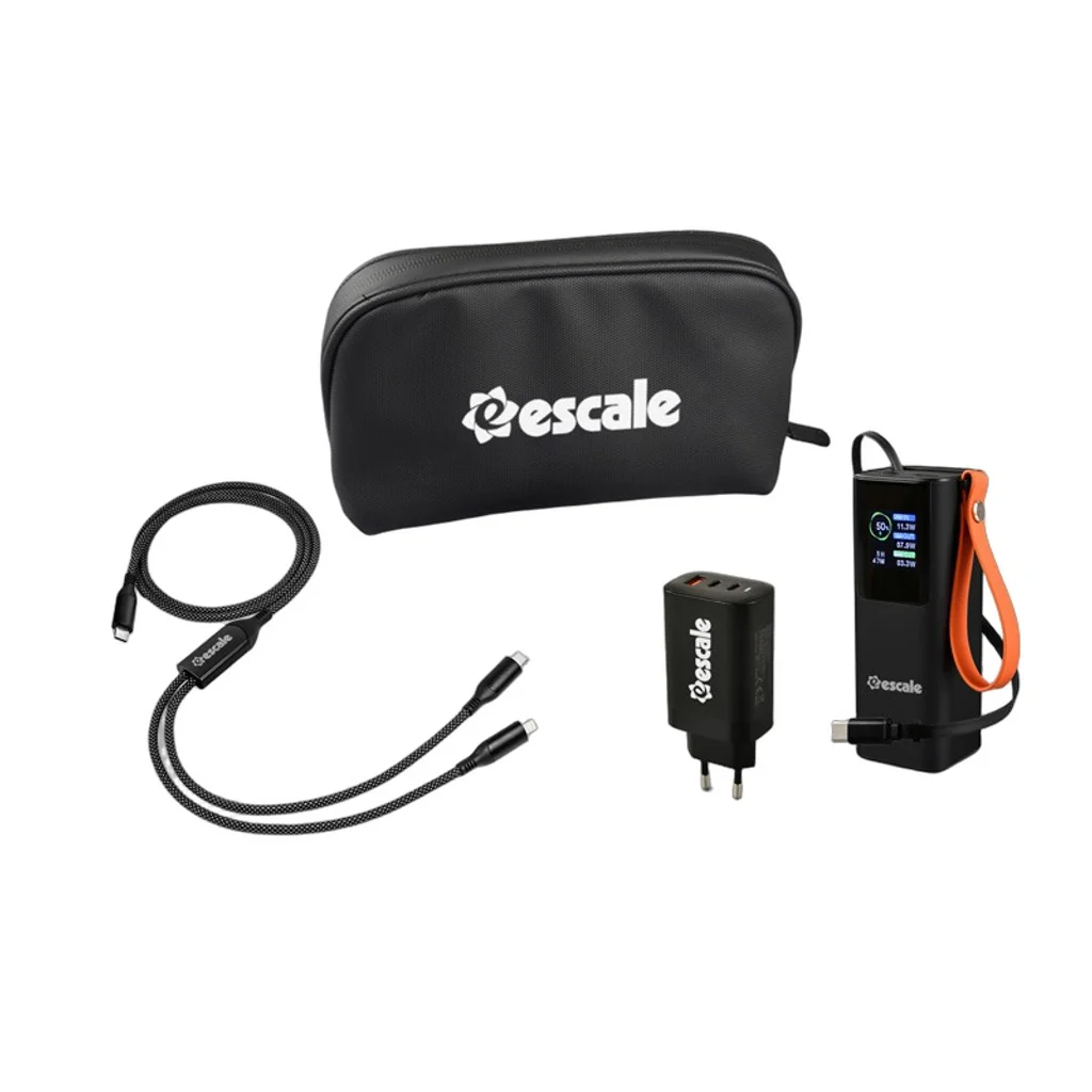 Hovedproduktbilde for 25-47-dra-5839 Kyoto 100W Powerbank Reisesett