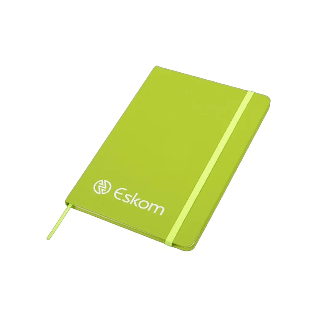 Hovedproduktbilde for 25-47-drb-3436-b Scout A5 PU-lær Notatbok med Hardt Omslag