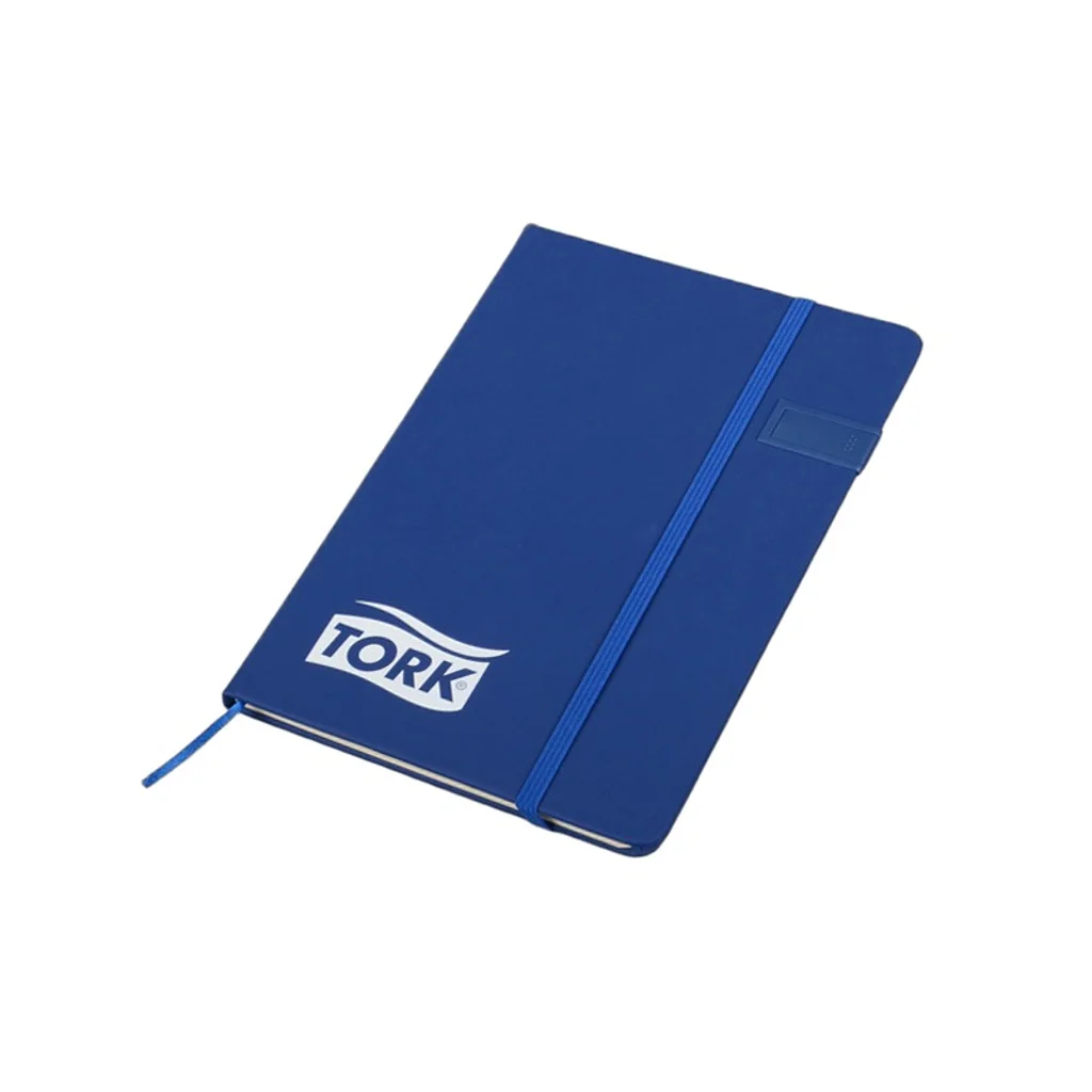 Hovedproduktbilde for 25-47-drb-3437-b Atlas A5 PU-lær Notatbok med 8 GB USB Minnepinne