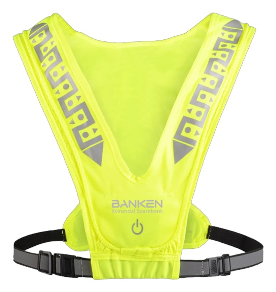Hovedproduktbilde for 25-47-drb-3783 Karls Refleksvest med LED-lys