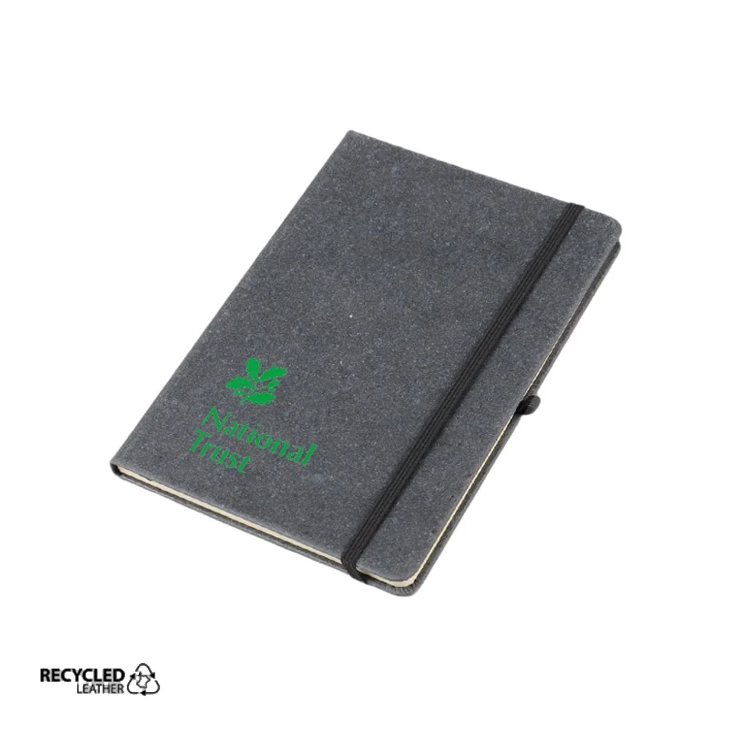 Hovedproduktbilde for 25-47-drb-4362-b Safirholt A5 Resirkulert Skinn Notatbok