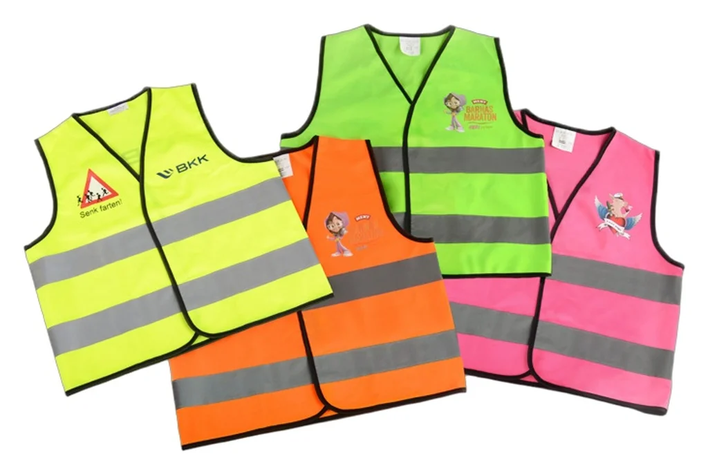 Hovedproduktbilde for 25-47-drb-4699 Waterford Refleksvest for Barn med Borrelås