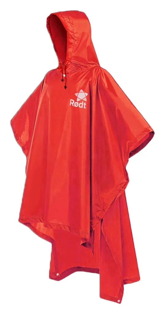 Hovedproduktbilde for 25-47-drb-4872 Varo PU og Nylon Regnfrakk med Refleksstripe Regnponcho