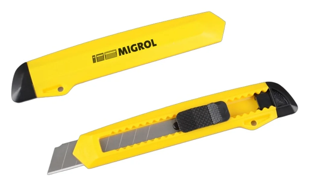 Hovedproduktbilde for 25-47-drb-4875 Naro ABS-plast Uttrekkbar Kartongkniv