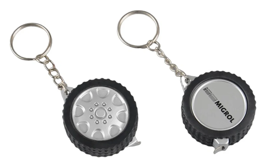 Hovedproduktbilde for 25-47-drb-4906 Ovan 1 m / 16 mm Mini Målebånd med Nøkkelring