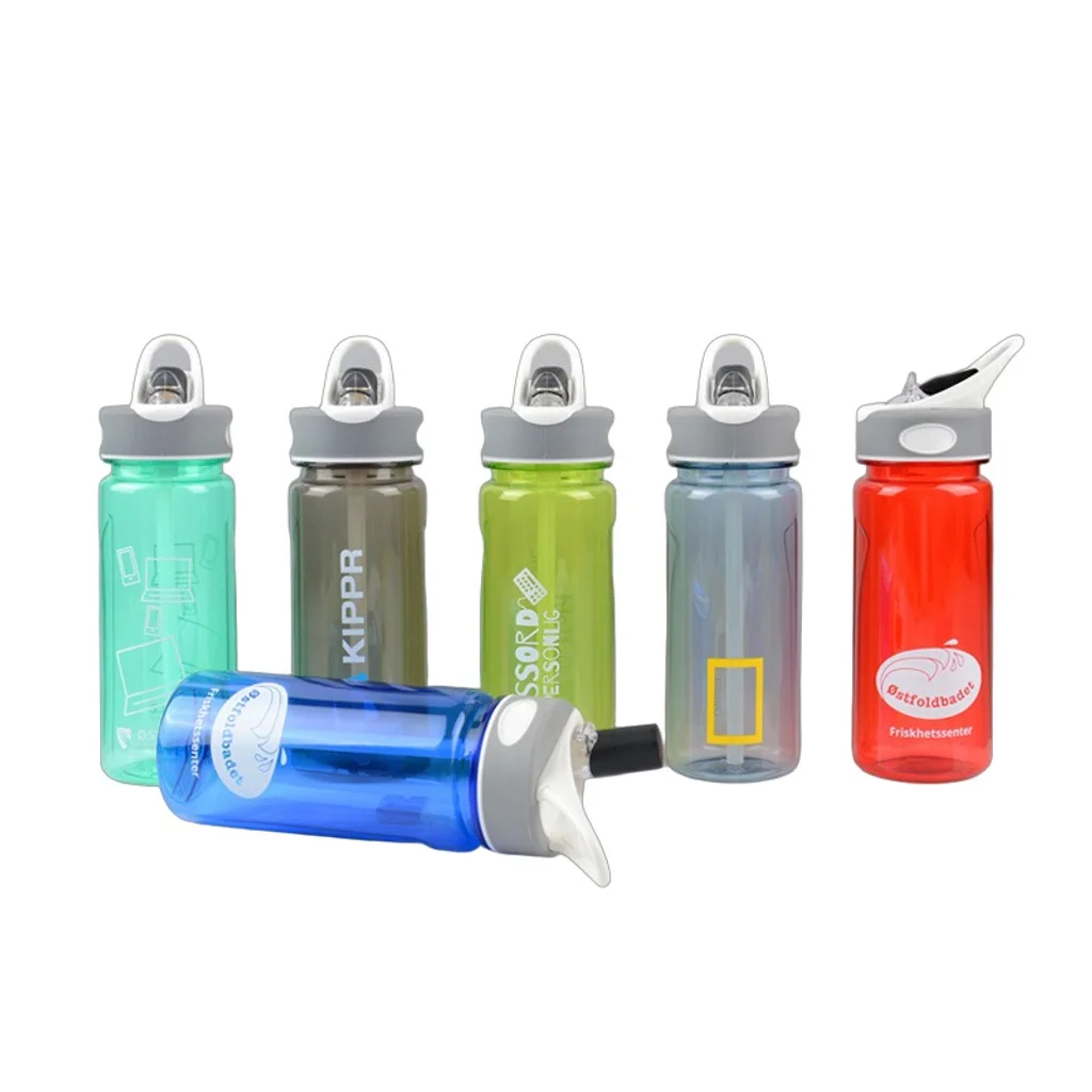 Hovedproduktbilde for 25-47-drb-5018-b Kompassvang 600 ml Tritan Drikkeflaske med Sugerør