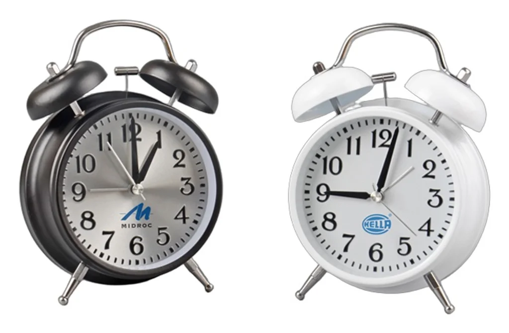 Hovedproduktbilde for 25-47-drb-5098 Oudenaarde Jern og Glass Klokke med Alarm