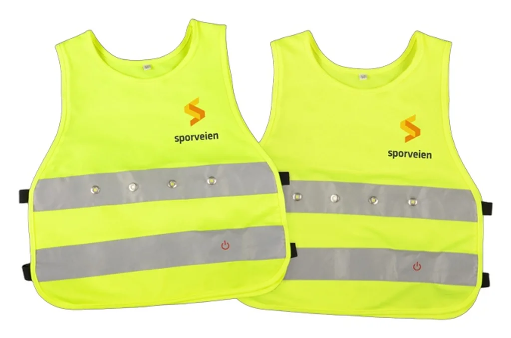 Hovedproduktbilde for 25-47-drb-5108 Eisenstad Reflekssvest for Barn med LED-lys