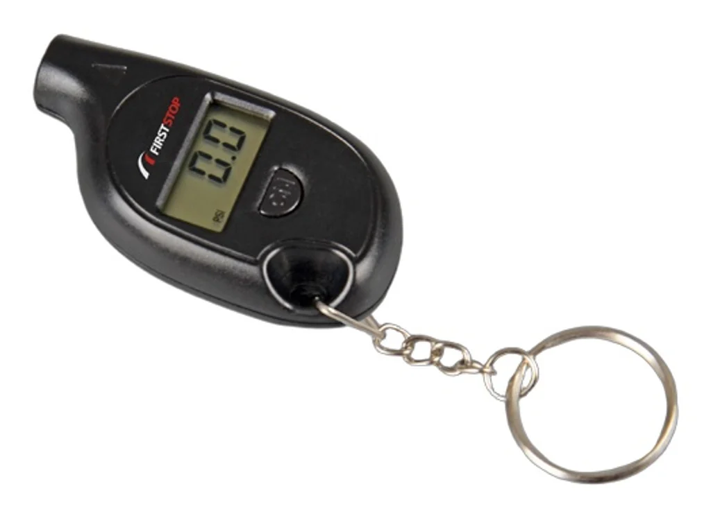 Hovedproduktbilde for 25-47-drb-5134 Ronse Mini Dekktrykkmåler med Nøkkelring