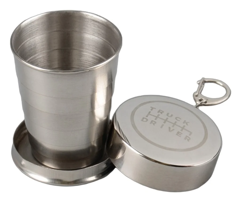 Hovedproduktbilde for 25-47-drb-5235 Brockville 70 ml Rustfritt Stål Sammenleggbart Krus Metallkopp