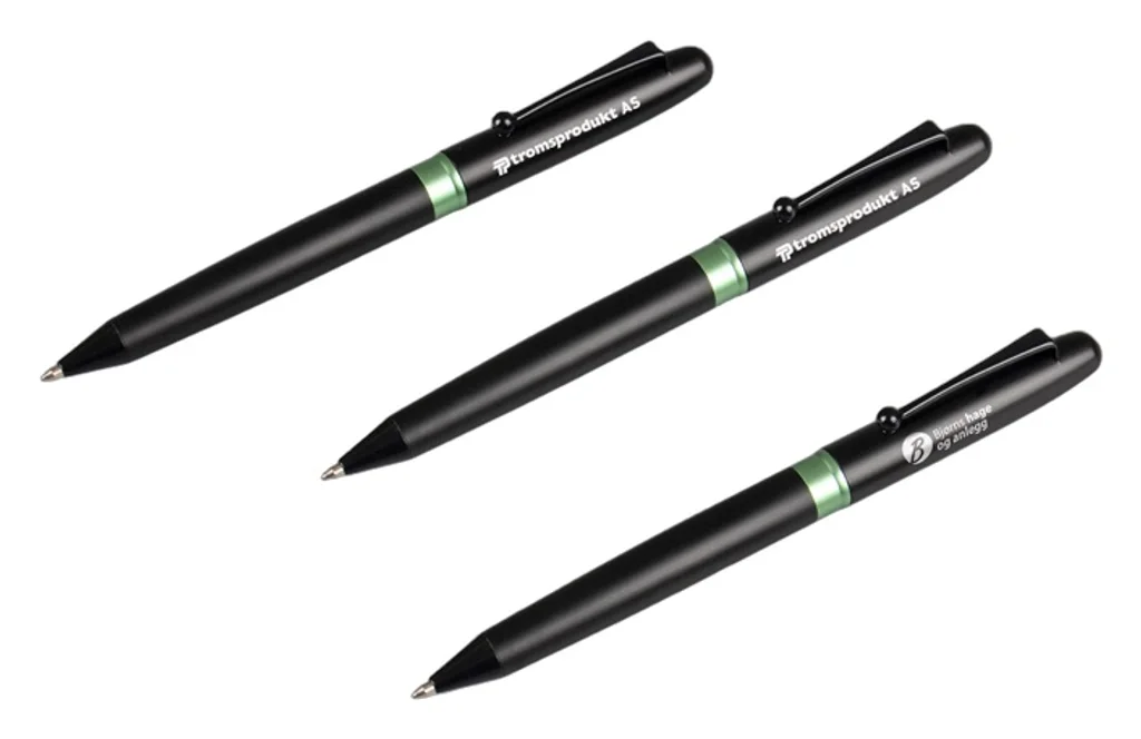 Hovedproduktbilde for 25-47-drb-5375 Zeffi Metall Kulepenn med Farget Ring