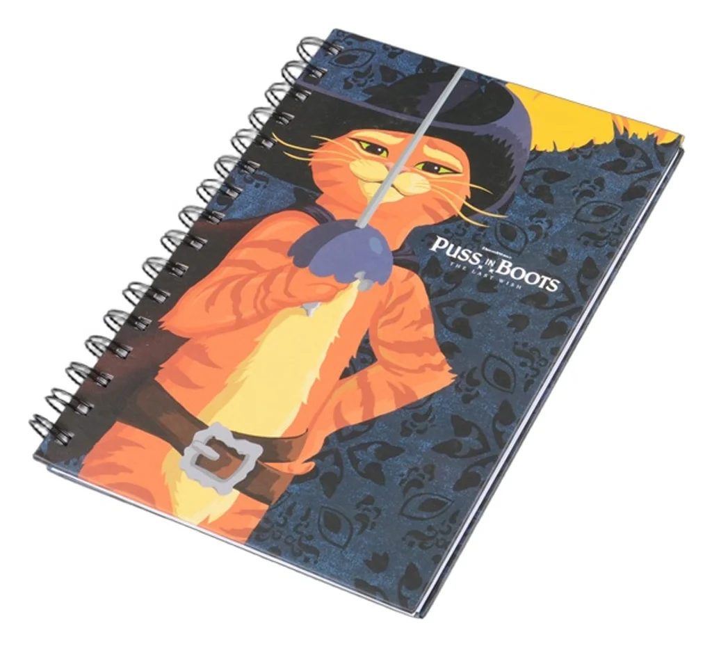 Hovedproduktbilde for 25-47-drb-5439 Breezi Papir Fullfargetrykket Notatbok med Spiral