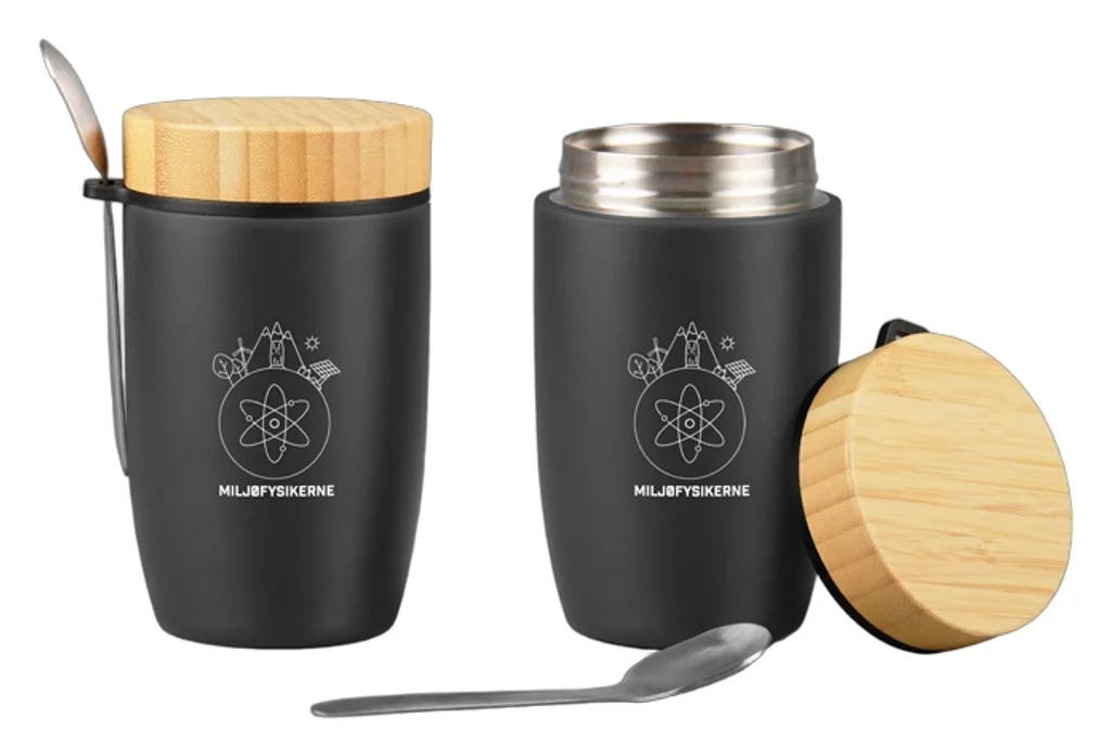 Hovedproduktbilde for 25-47-drb-5616 Ludvik 500 ml Rustfritt Stål Mattermos med Bambuslokk