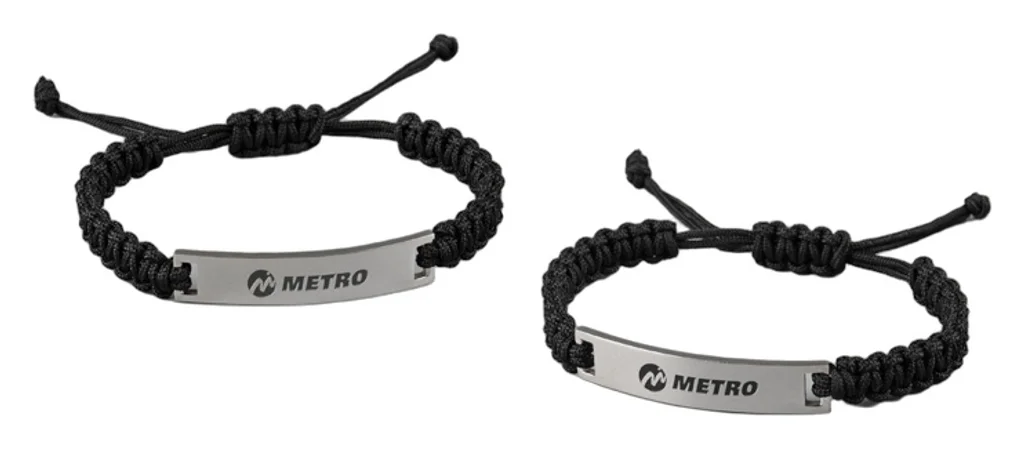 Hovedproduktbilde for 25-47-drb-5694 Helder Tau Armbånd med Plate