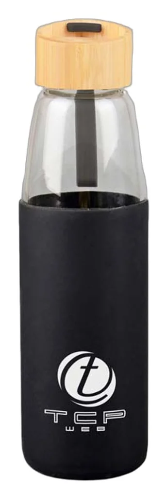 Hovedproduktbilde for 25-47-drb-5709 Sibu 500 ml Silikon og Glass Drikkeflaske