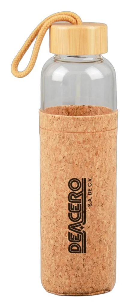 Hovedproduktbilde for 25-47-drb-5710 Kuching 550 ml Kork og Glass Drikkeflaske