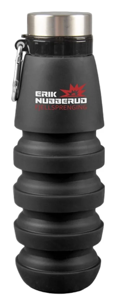 Hovedproduktbilde for 25-47-drb-5769 Dudley 500 ml  Sammenleggbar Drikkeflaske med Karabinkrok