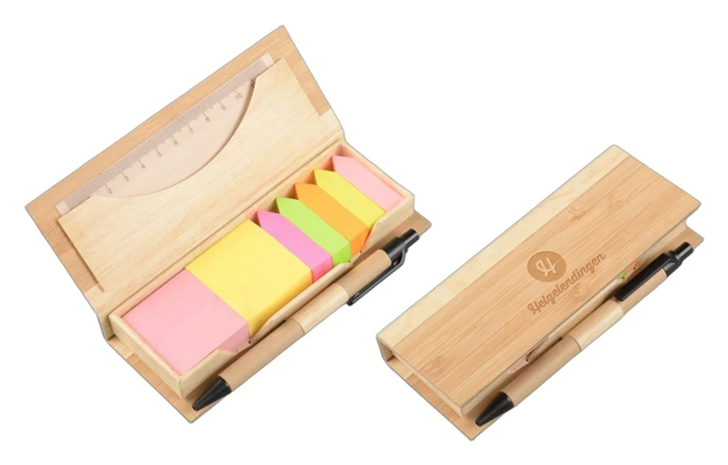 Hovedproduktbilde for 25-47-drb-5776 Freya Bambus Sett med Notatblokker