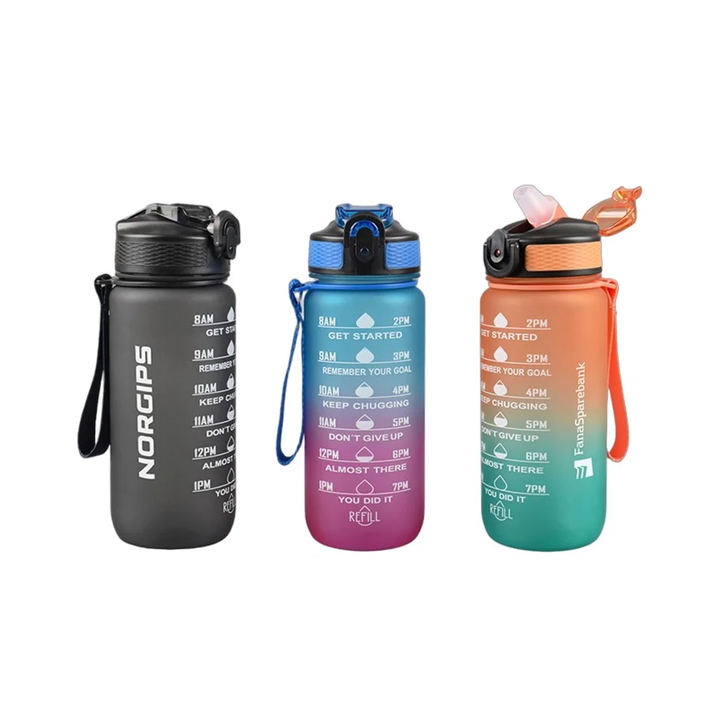 Hovedproduktbilde for 25-47-drb-5888-b Hasselelv Motivasjon 600 ml Tritan Sportsflaske