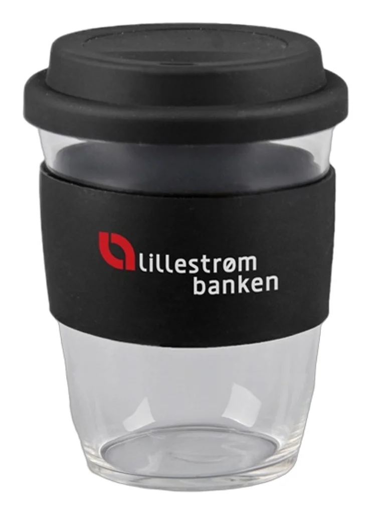 Hovedproduktbilde for 25-47-drb-5903 Tatum 350 ml Glasskopp med Silikongrep