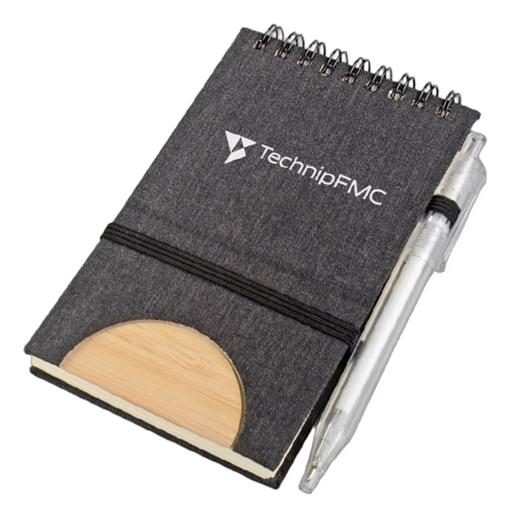 Hovedproduktbilde for 25-47-drb-6033 Eron RPET Notatbok med Spiral