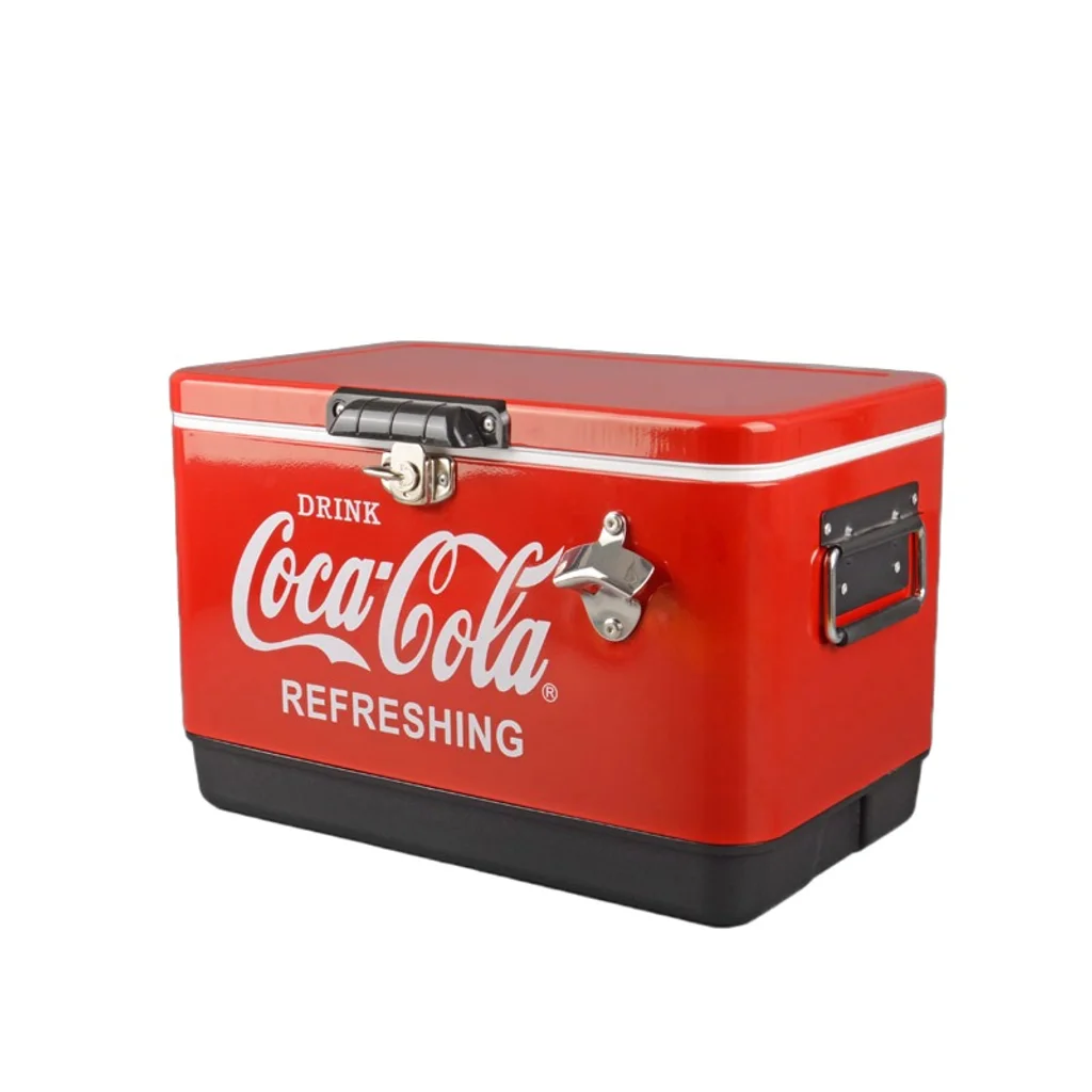 Hovedproduktbilde for 25-47-drb-6305-b Diamantro Nostalgisk Metall 30L Kjøleboks