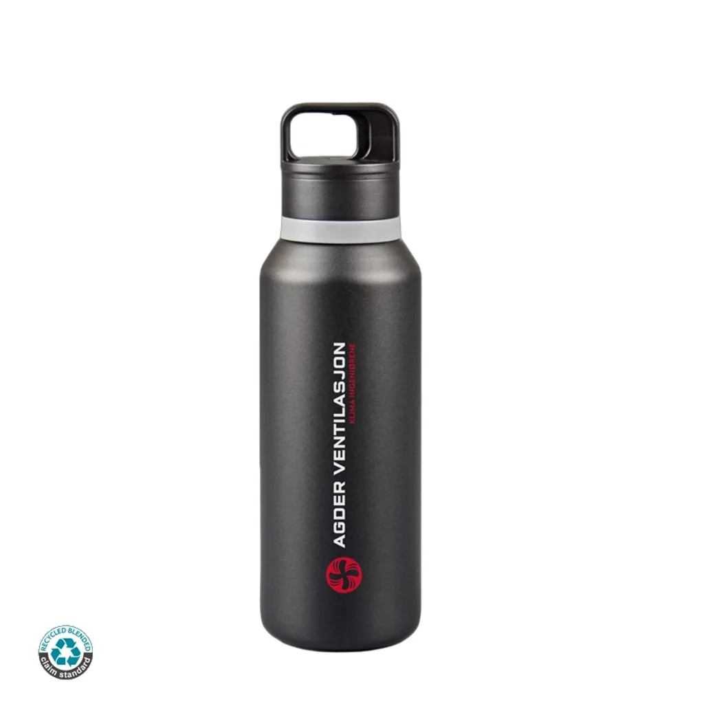 Hovedproduktbilde for 25-47-drb-6332 Hvalstrand 550 ml RCS Resirkulert Rustfritt Stål Termoflaske med Vrilokk