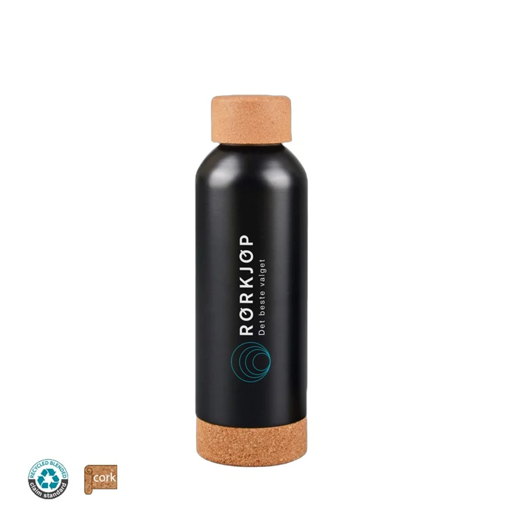 Hovedproduktbilde for 25-47-drb-6352 Drakebø 500 ml RCS Resirkulert Stål Termoflaske med Korkdetalj