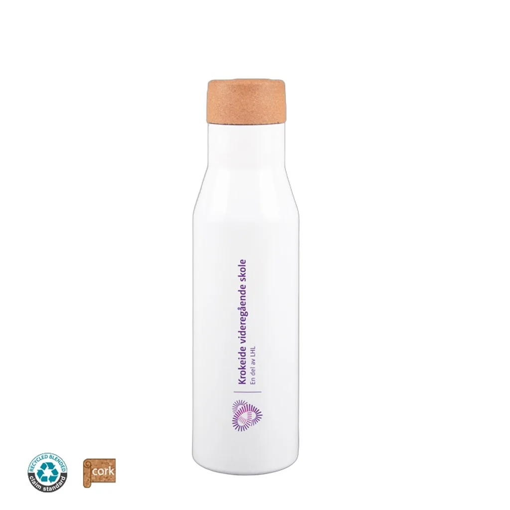 Hovedproduktbilde for 25-47-drb-6353 Brehaug 500 ml RCS Resirkulert Stål Korklokk Termoflaske