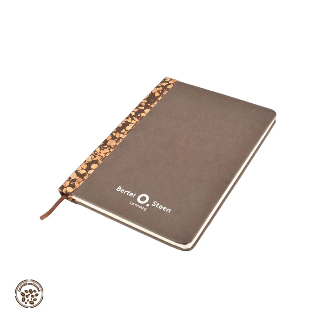 Hovedproduktbilde for 25-47-drb-6446 Harbor A5 Kaffegrutpapir og Kork Notatbok