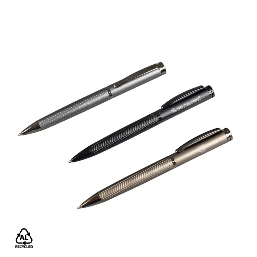 Hovedproduktbilde for 25-47-drb-6504 Kobberøy Resirkulert Aluminium Kulepenn