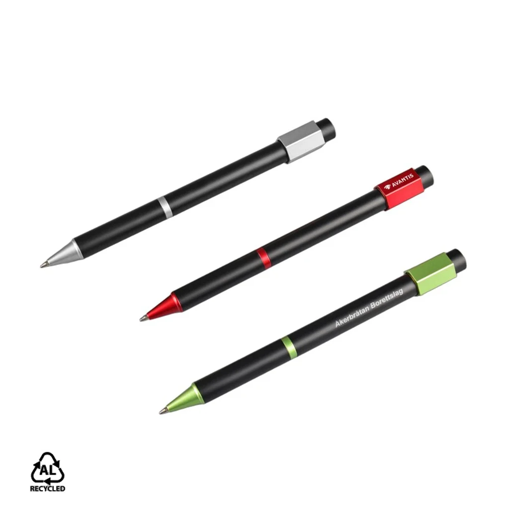 Hovedproduktbilde for 25-47-drb-6506 Palmer Resirkulert Aluminium med Fidget-Topp Kulepenn