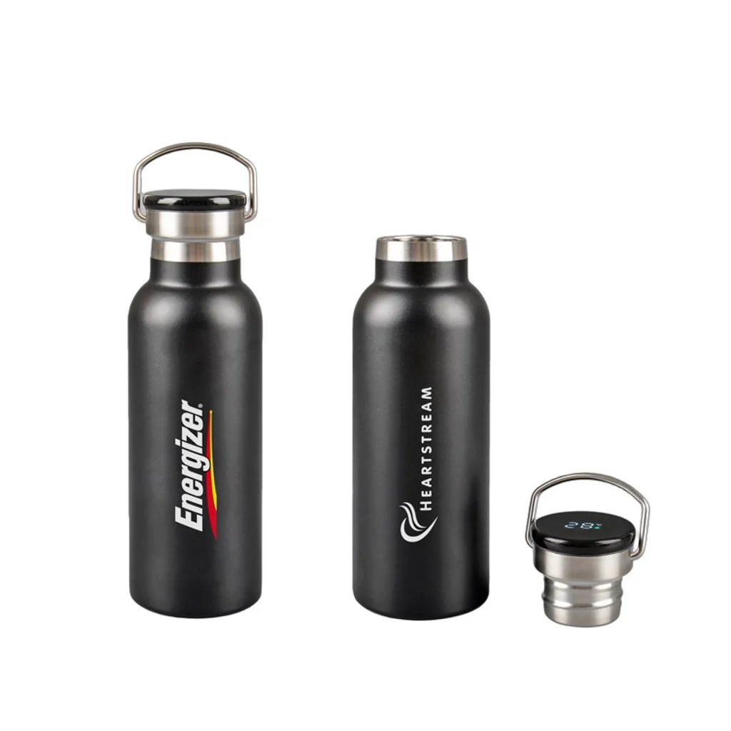 Hovedproduktbilde for 25-47-drb-6733 Jarlberg 500 ml Rustfritt Stål Smartflaske med LED-Display Termoflaske